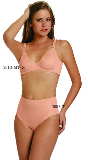 Bra, Small Pre-Molded Padded Cup, Adjustable Straps 3008-T: Compression Tanga    3013-MT-X: Brassier, Copa Almohadilla Prehormada peque�a, Tiras Ajustable 3008-T: Compression Tanga 