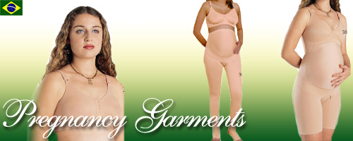 Pregnancy garments - are designed to assist the pregnant woman in carrying the weight of the unborn child and to help her bring back her body to its original shape during the postpartum stage. (Information provided and recommended by Manufacture). Fajas de Maternidad - estan confecciónado con un diseño para asistir la mujer que este embarazada para recuperar la silueta original de su cuerpo durante la etapa de post parto. (Información y recomendación de la fabrica).