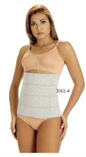 3062-4: Waist Binder, Four Sections   3062-4: Cinturilla Modeladora, Cuatro Secciones