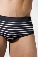 Lines Black and White Swim